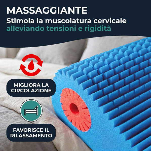 Cuscino Cervical Plus Ad Relax - Cuscino per chi dorme in posizione supina