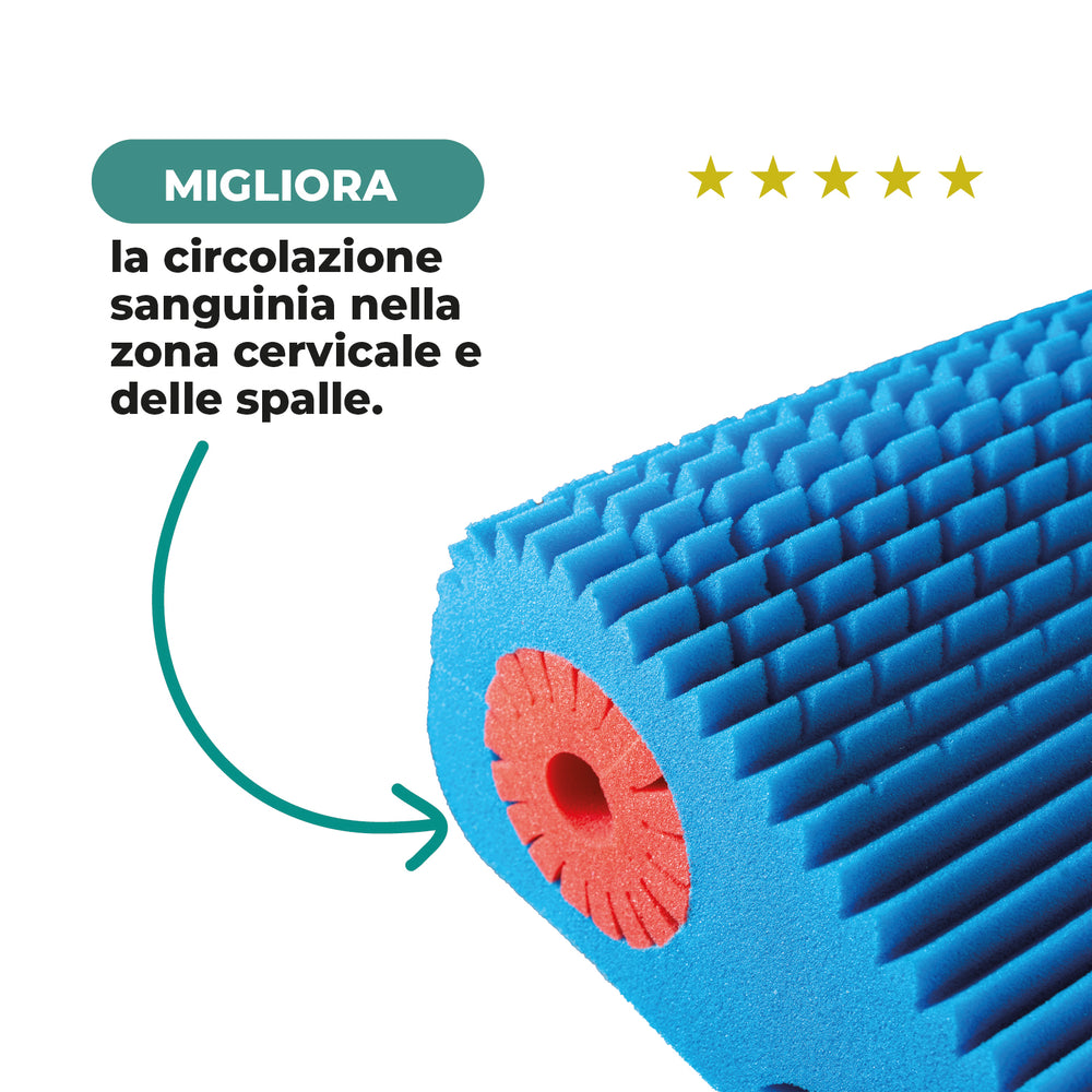 Cuscino Cervical Plus Ad Relax - Cuscino per chi dorme in posizione supina